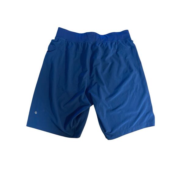 Lululemon T.H.E. Short *Linerless 11" Blue Men’s Size L EUC M7Y76S - Picture 2 of 7
